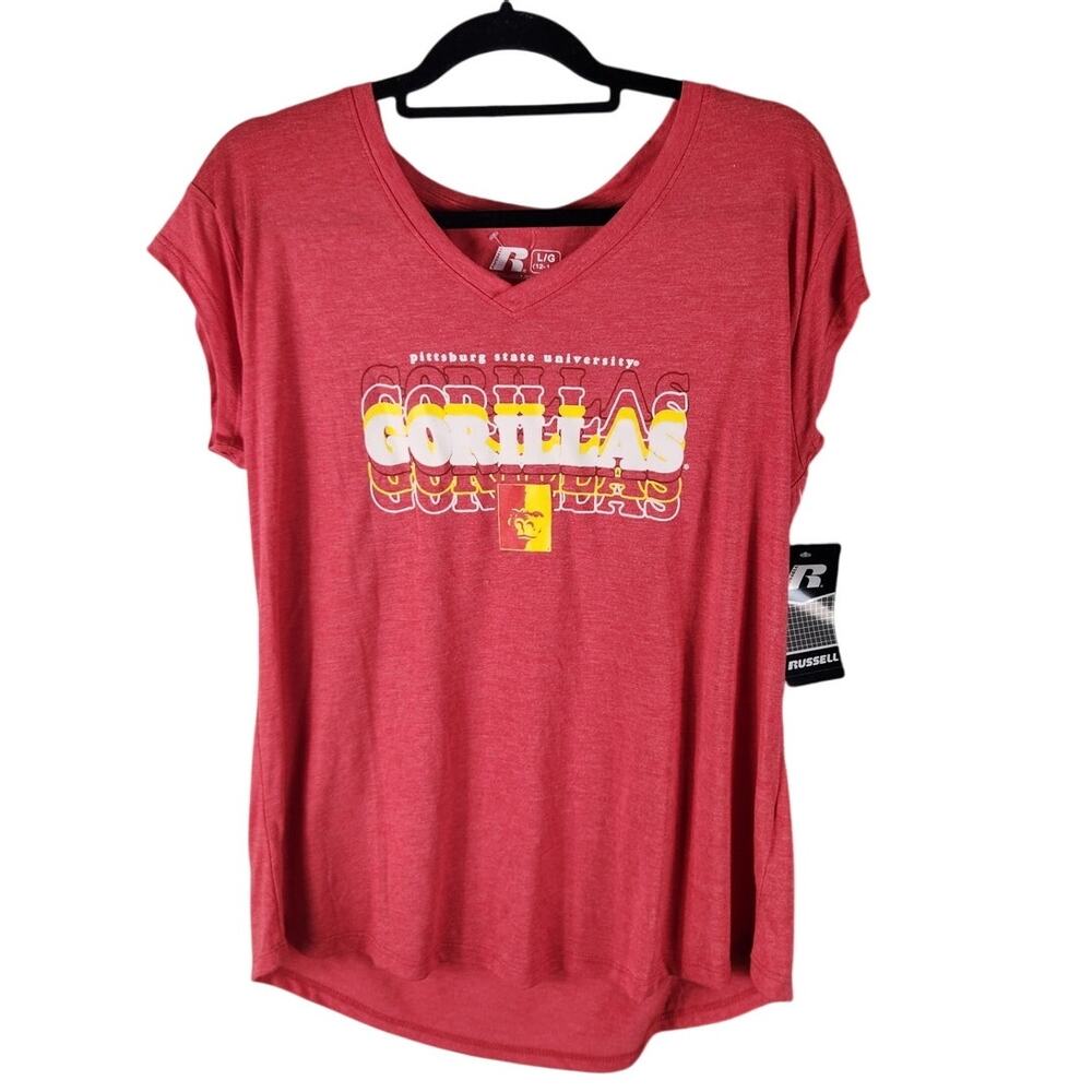 Pittsburgh State short sleeve NWT women's large